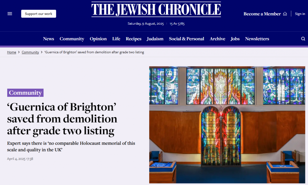 jewish chronicle headline